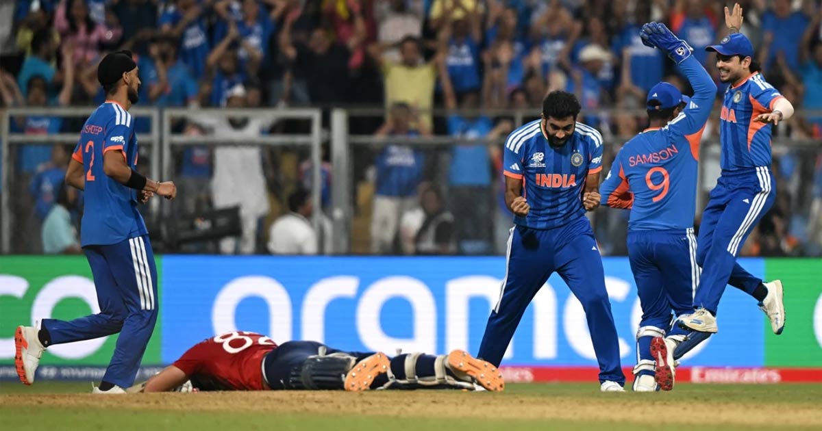 इङ्ल्यान्डलाई हराउँदै भारत विश्वकपको फाइनलमा 