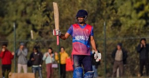 बसिरको गल्तीले नेपाललाई १० रनको घाटा, नेदरल्याण्ड्सले पायो पेनाल्टी रन
