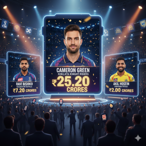 आईपीएल २०२६ अक्सन: क्यामरन ग्रीन बने सर्वाधिक महँगा, को-को बिके कतिमा?