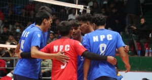 पुलिसलाई सोझो सेटमा पराजित गर्दै हेल्प नेपाल एनभीए  भलिबलको फाइनलमा