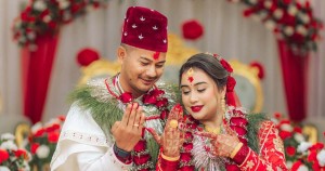 विबाह बन्धनमा बाँधिए अविनाश बोहरा