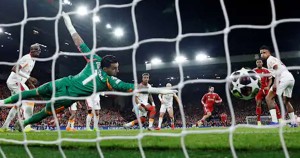 लिभरपुल च्याम्पियन्स लिगको क्वाटरफाइनलमा, मोहम्मद सलाहको ऐतिहासिक ५० औँ गोल