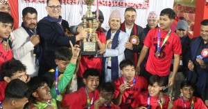 हिसान फुटबलको उपाधि रेडस्टार कलेजलाई