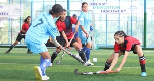 नेपाल आर्मीलाई राष्ट्रिय महिला फाइभ ए साइड इन्डोर हक्की उपाधि