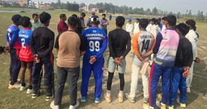 लागुऔषधलाई क्लिन बोल्ड गर्न जनकपुरमा विशेष क्रिकेट म्याच