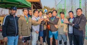 दक्षिण कोरियामा म्याग्देलीको सान: मंगला गाउँपालिकाले जित्यो भलिबलको उपाधि