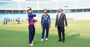 अमेरिका विरुद्द टस जितेको नेपाल फिल्डिङमा