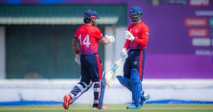 नेपालद्धारा श्रीलंका ‘ए’ सामु १८६ रनको लक्ष्य पेश