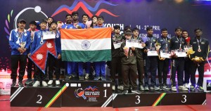 टेबलटेनिसमा नेपाललाई १ स्वर्णसहित १२ पदक 