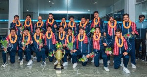 यु–१६ इस्ट जोन कप विजेता नेपाली टोलीलाई क्यानले ५० हजार दिने
