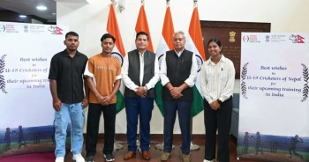 नेपालका तीन खेलाडीलाई भारतमा प्रशिक्षण