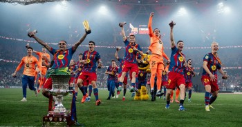 बार्सिलोनाले जित्यो स्पेनिस सुपर कप