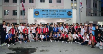नेपाली कराते टोली श्रीलंका प्रस्थान