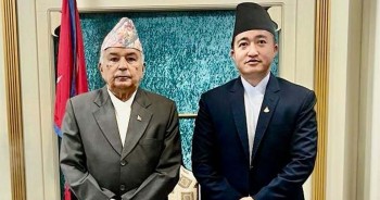 राष्ट्रपतिसंग सदस्य सचिव घिसिङको भेटघाट