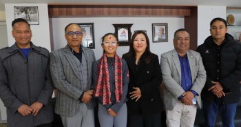 टेनिस खेलाडी शिभाली गुरुङको बिदाइ