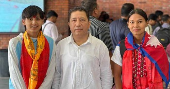 अन्जली र सबिना  भुटानी लिग थिम्पु सिटीमा अनुबन्धित