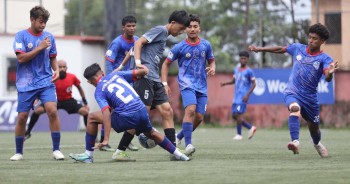 अन्तिम मिनेटमा गुमेको जित : एपिएफ र श्री भगवतीबीच रोमाञ्चक बराबरी