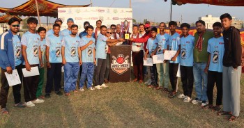 अनिल–मीन’ एक दिवशिय क्रिकेट प्रतियोगिताको उपाधि सुनसरीलाई