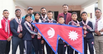 भुटान उड्यो नेपाली जुडो टोली