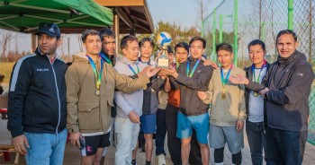 दक्षिण कोरियामा म्याग्देलीको सान: मंगला गाउँपालिकाले जित्यो भलिबलको उपाधि