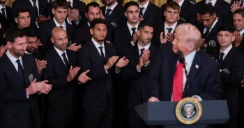 ट्रम्पको भाषणमा ताली बजाएपछि मेस्सीको आलोचना