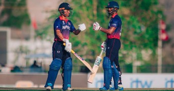 नेपालद्वारा युएइसामु २३४ रनको लक्ष्य