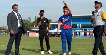 नेपाल विरुद्द सिंगापुरले टस जितेर ब्याटिङ रोज्यो