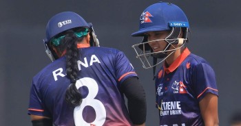 भारत ए संग नेपाल ७८ रनमा अलआउट