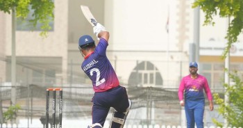 विश्वकप लिग–२ मा  नेपाल जित विहिन, युएईसंग फेरि ४ विकेटले हार्‍यो