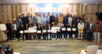 ओलम्पिक कमिटीद्वारा चौध खेलाडीलाई छात्रवृत्ति