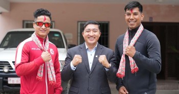 दुई नेपाली उसु खेलाडीको  विदाई