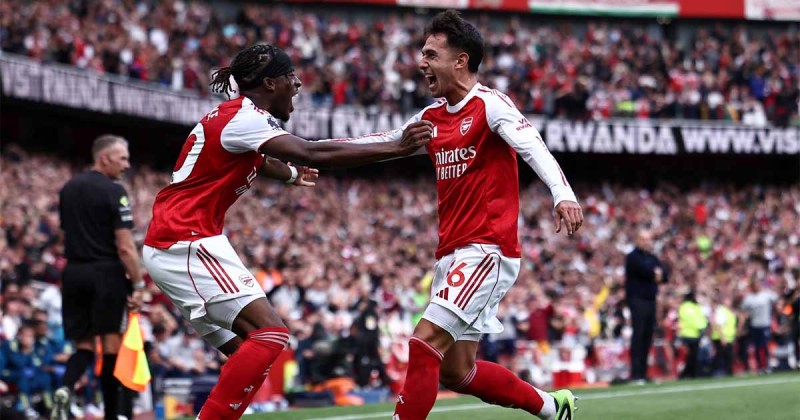 आर्सनल प्रिमियर लिगको शीर्ष स्थानमा