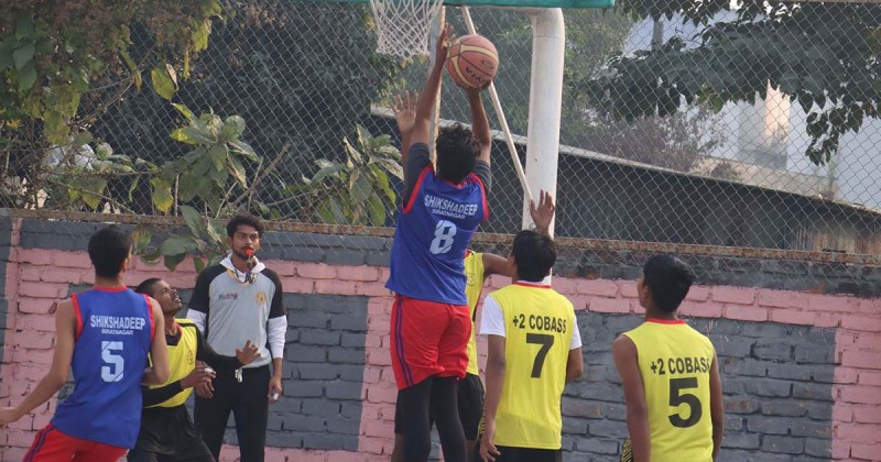 हिसान वास्केटबल: शिक्षादिप कलेज र विकेभिएम कलेज फाइनलमा