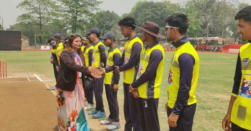 इण्डो नेपाल क्रिकेट प्रतियोगिता सुरु