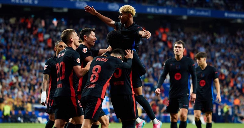 बार्सिलोनाद्वारा ला लिगा को उपाधि जित्दै सिजनमा घरेलु ट्रेबल पूरा