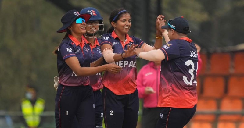 भारतकाे ए टोलीसंग नेपाल ७ विकेटले पराजित 