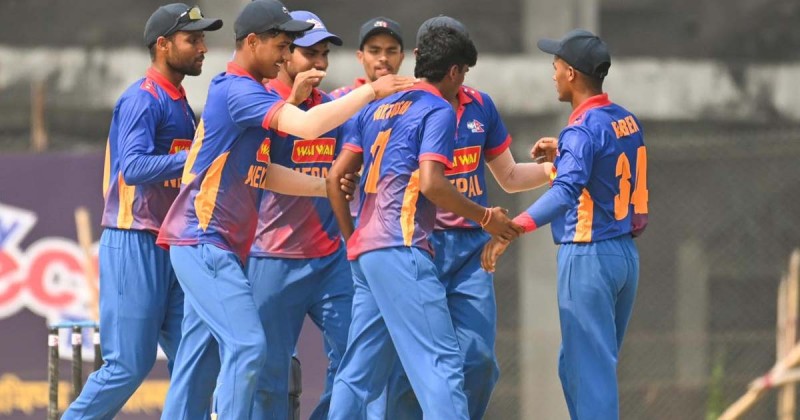 भारतविरुद्दको एक दिवशीय सिरिज नेपालको यू–१९ टोलीलाई