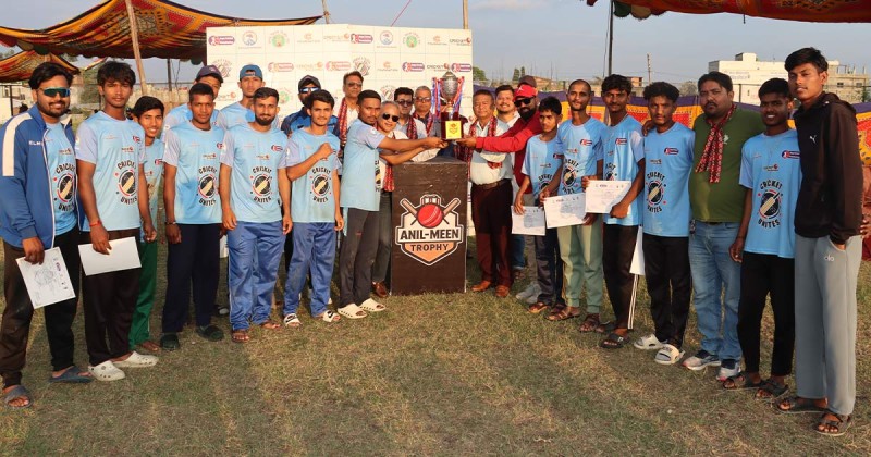 अनिल–मीन’ एक दिवशिय क्रिकेट प्रतियोगिताको उपाधि सुनसरीलाई