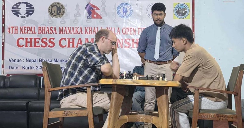 ग्रायण्ड मास्टर स्मेरडोन डेभिडको एकल अग्रता, निकेनले बराबरी खेले