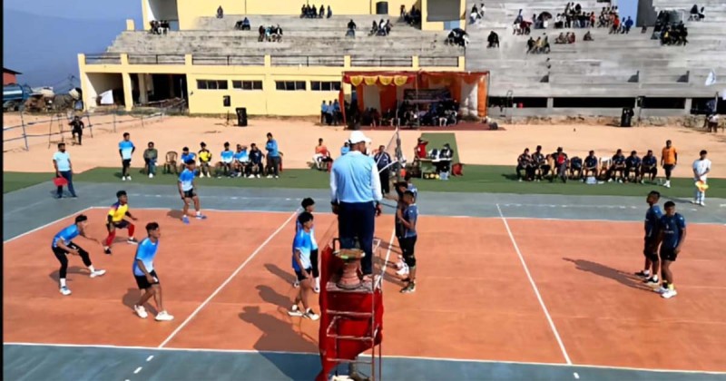 तोप २१ नगर कप भलिबल : पुलिस र एपीएफको विजयी सुरुवात