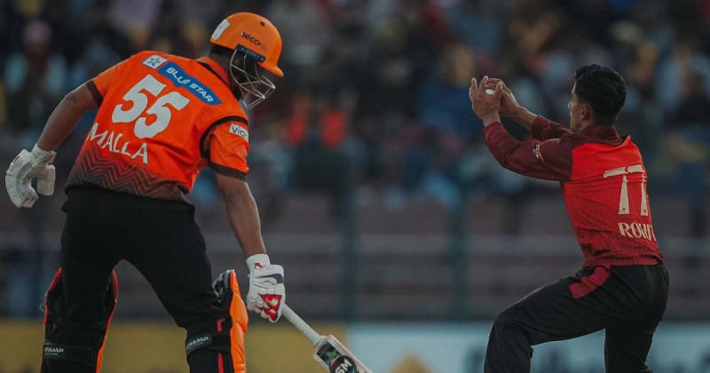 चितवनद्धारा पोखरासामु १२१ रनको चुनौति