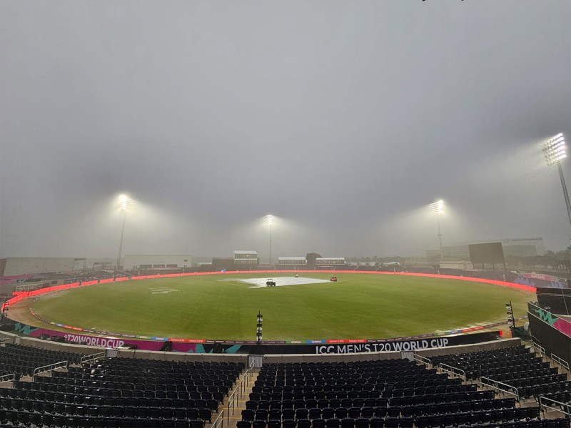 वर्षाले श्रीलंका र नेपालको खेल बिथोलियो, टस समेत हुन सकेन