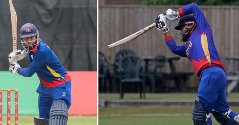 पाँच ओभरमा नेपालको चार विकेट पतन