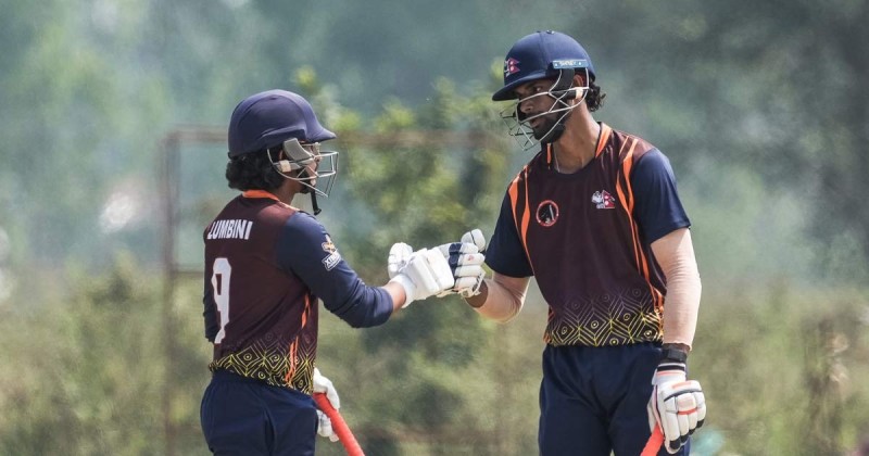 लुम्बिनीद्वारा कोशी सामु २५० रनको लक्ष्य प्रस्तुत