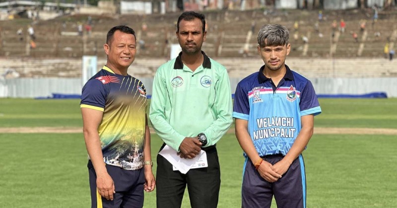पाँचपोखरी टि–२० : मेलम्चीले हेलम्बुलाई सात विकेटले हरायो