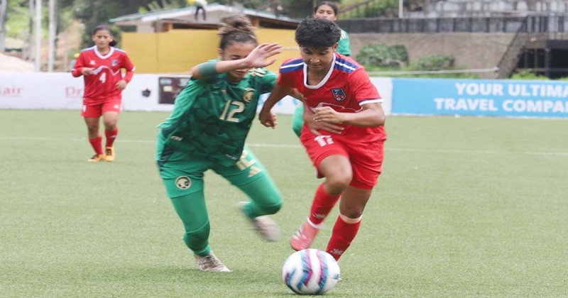 पहिलो हाफमा नेपाल र साउदी अरेबिया बराबरीमा