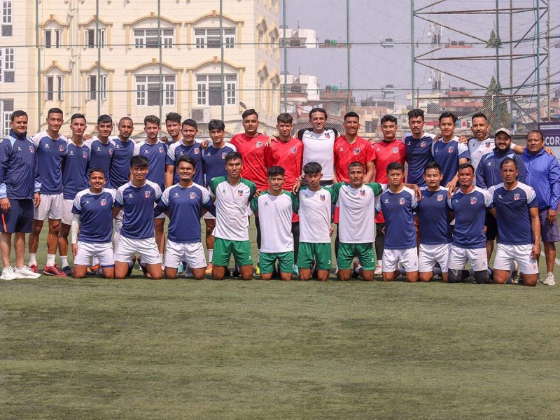 विश्वकप छनोटमा यूएईविरुद्ध खेल्ने नेपाली टोली घोषणा