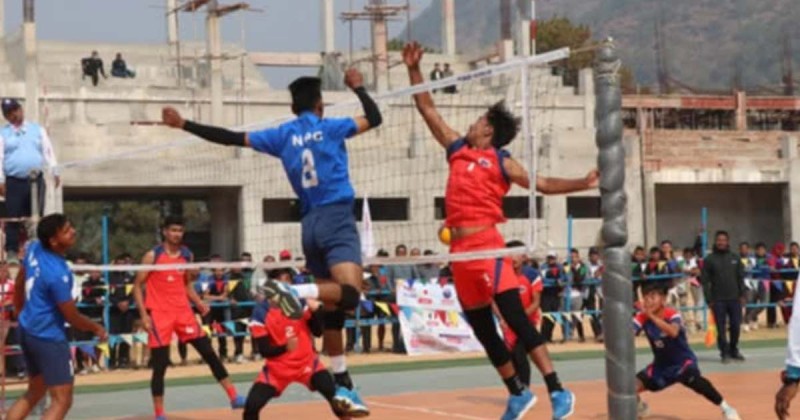 नेपाल पुलिस तोप -२१ नगर कप  भलिबलको फाइनलमा